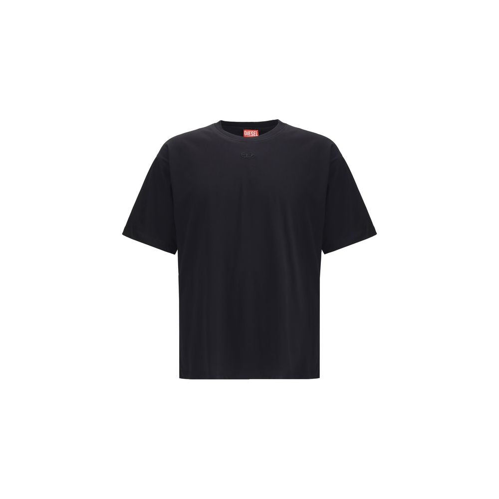 Diesel Black Cotton T-Shirt | Regal Royce