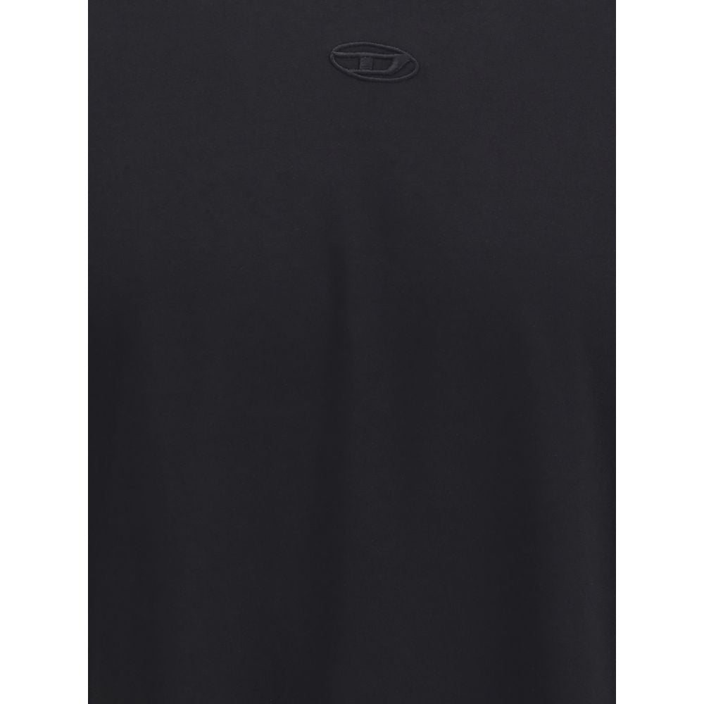 Diesel Black Cotton T-Shirt | Regal Royce