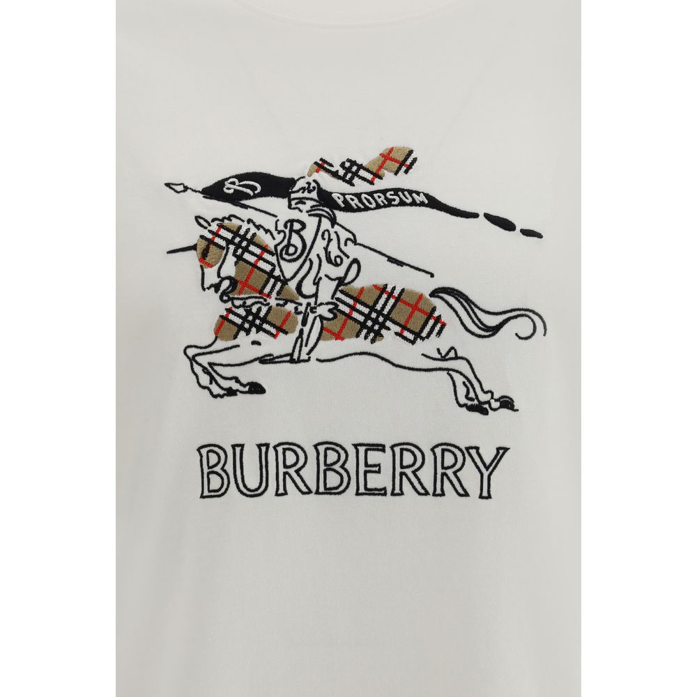 Burberry Cream Cotton T-Shirt | Regal Royce