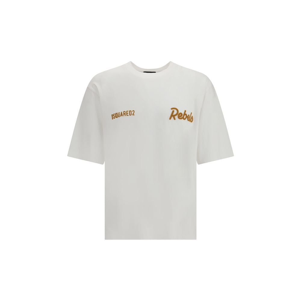 Dsquared² White Cotton T-Shirt | Regal Royce