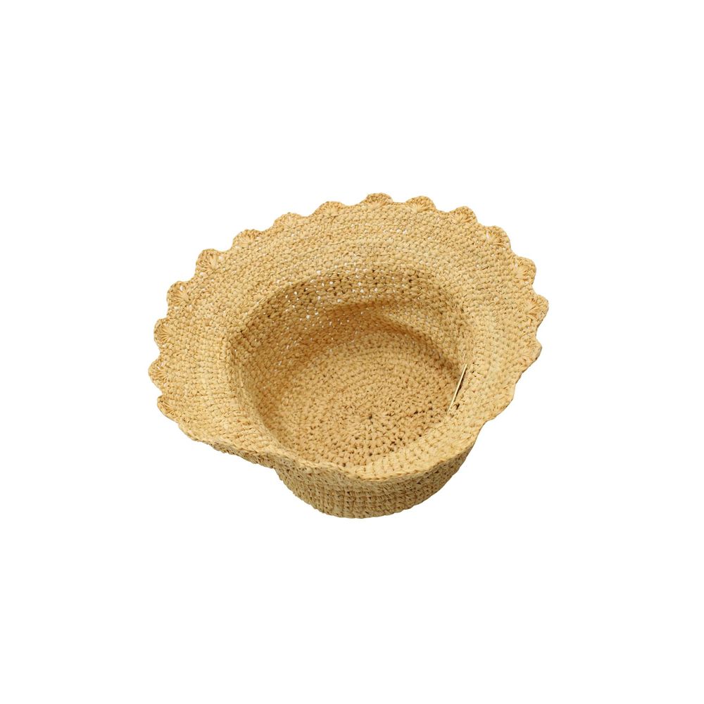 Paco Rabanne Beige Vegetable Fiber  Bucket Hat | Regal Royce