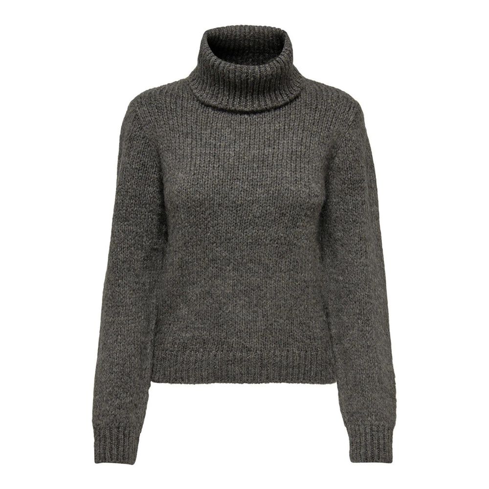 Jacqueline De Yong Gray Wool Turtleneck | Regal Royce