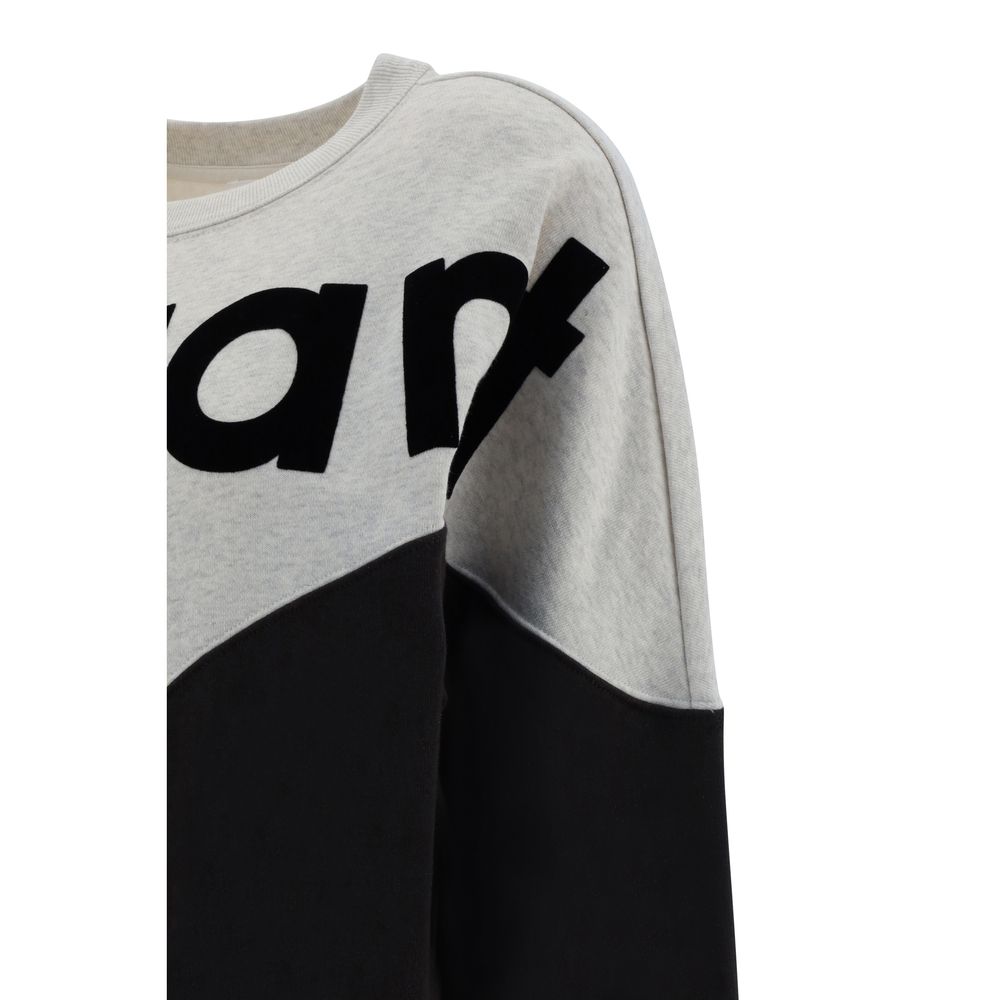 Marant Etoile Gray Cotton Sweatshirt
