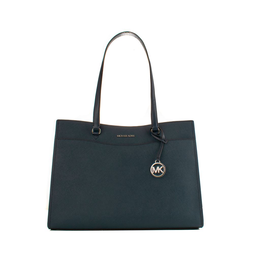 Michael Kors Blue Leather Tote Bag | Regal Royce