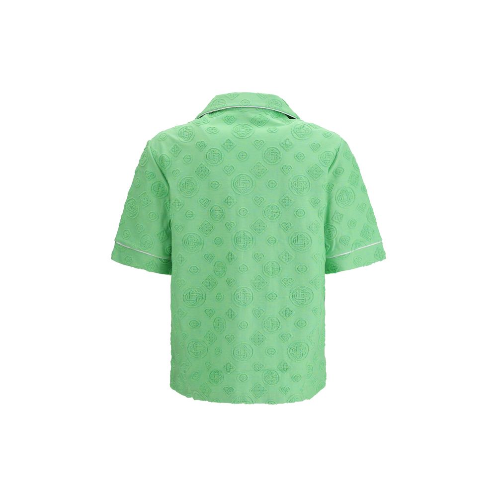 Casablanca Bicolor Cotton Shortsleeve Shirt | Regal Royce