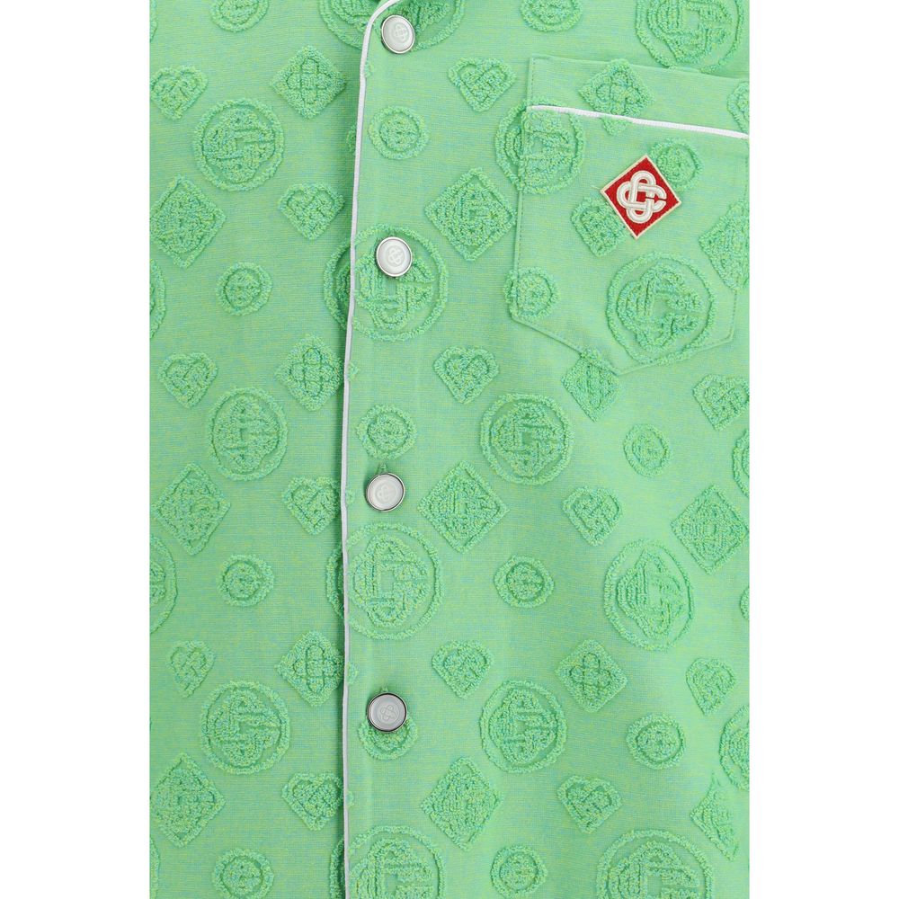 Casablanca Bicolor Cotton Shortsleeve Shirt | Regal Royce