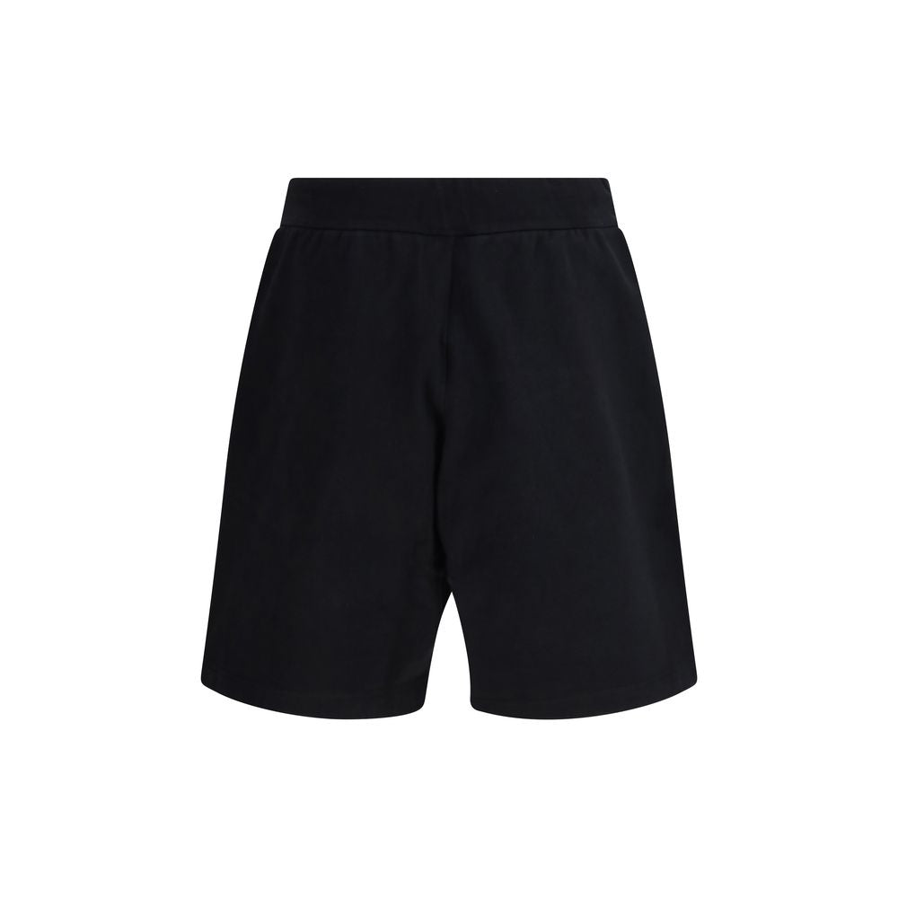 Dsquared² Black Cotton Bermuda Shorts | Regal Royce