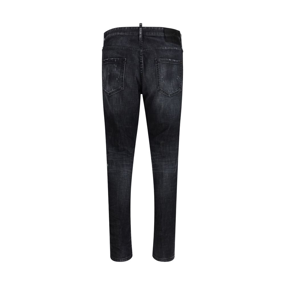 Dsquared² Black Cotton Jeans Denim | Regal Royce