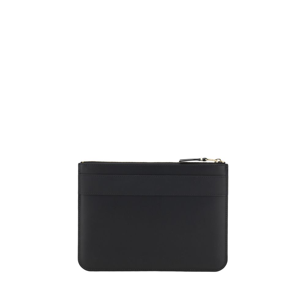 Comme Des Garçons Black Calf Leather Bos Taurus Wallet | Regal Royce