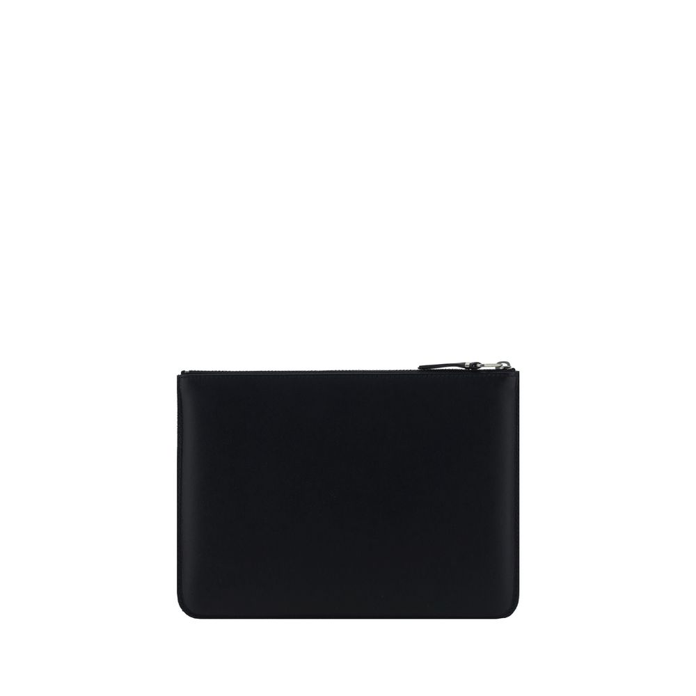 Comme Des Garçons Black Calf Leather Bos Taurus Wallet | Regal Royce