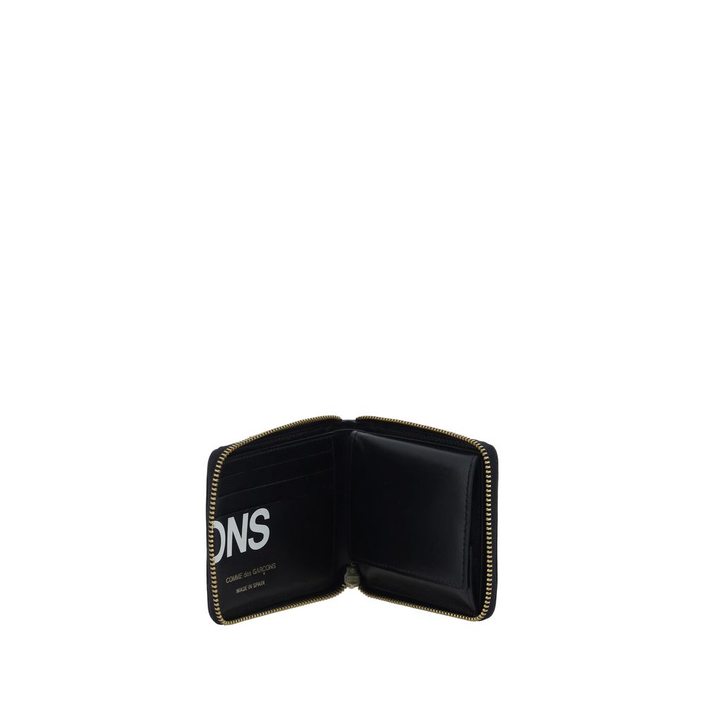 Comme Des Garçons Black Calf Leather Bos Taurus Wallet | Regal Royce