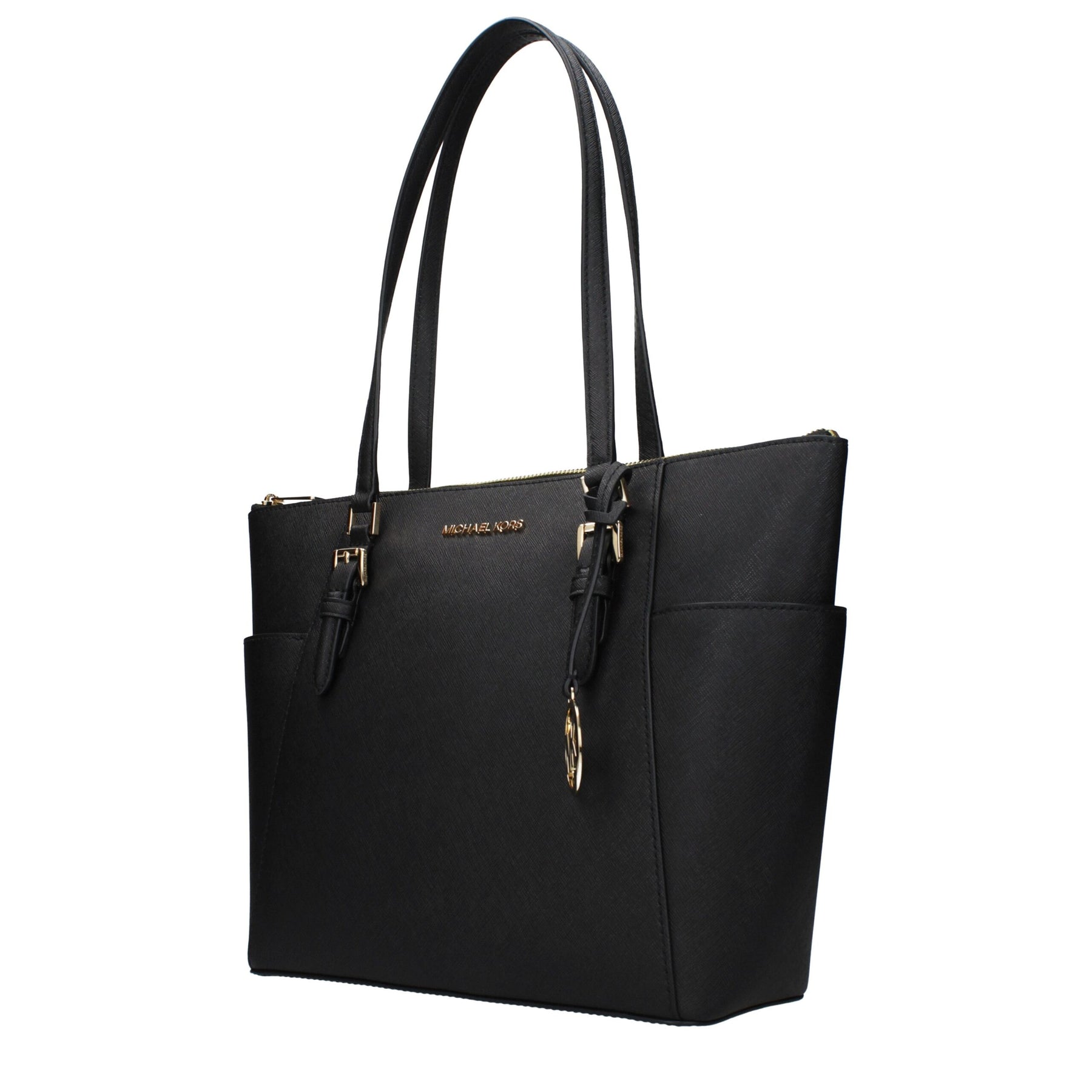 Michael Kors Black Leather Shoulder Bag | Regal Royce