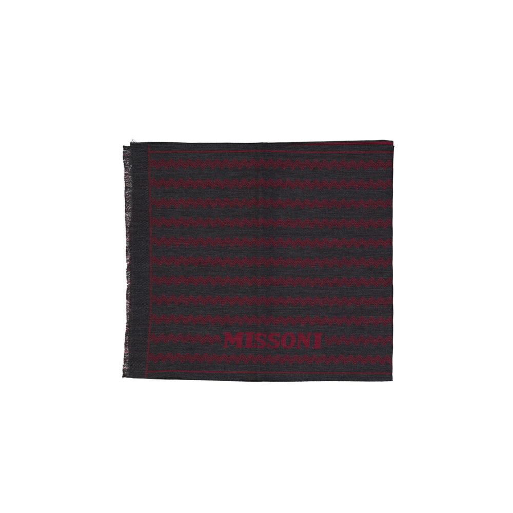 Missoni Gray Wool Scarf | Regal Royce