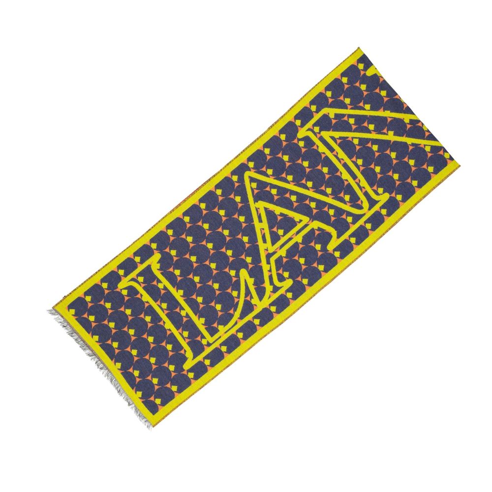 Lanvin Blue Silk Scarf | Regal Royce