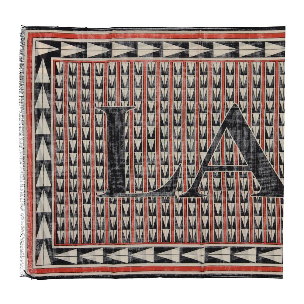 Lanvin Black Wool Scarf | Regal Royce