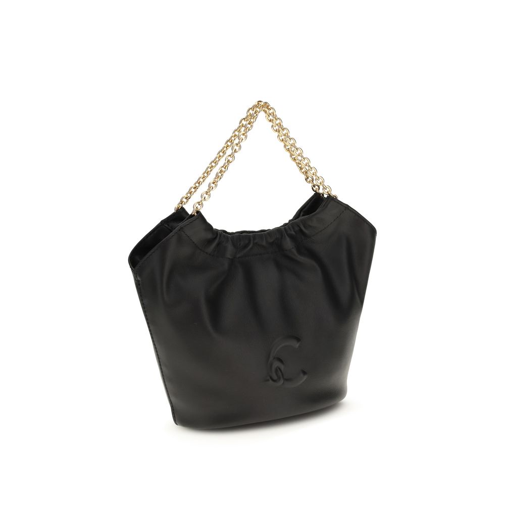 Coccinelle Black Calf Leather Bos Taurus Shoulder Bag | Regal Royce