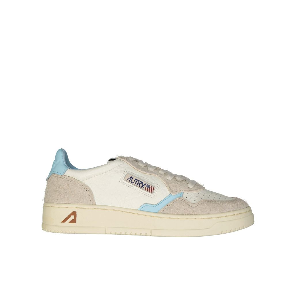 Autry White Leather Low Top Sneakers | Regal Royce