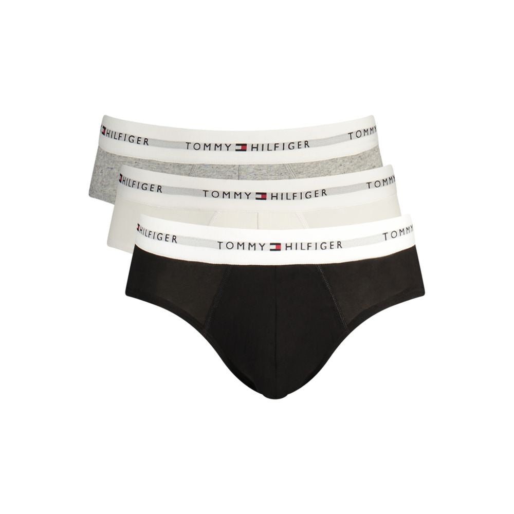 Tommy Hilfiger Grey Cotton Men's Briefs | Regal Royce
