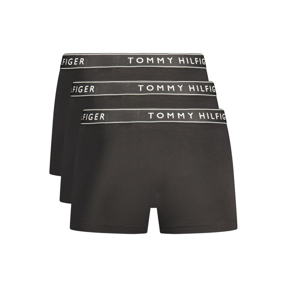 Tommy Hilfiger Black Cotton Men's Boxer Short | Regal Royce