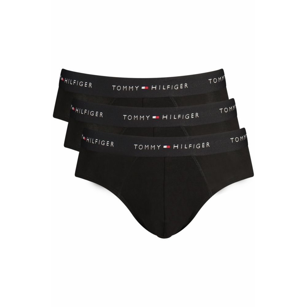 Tommy Hilfiger Black Cotton Men's Briefs | Regal Royce