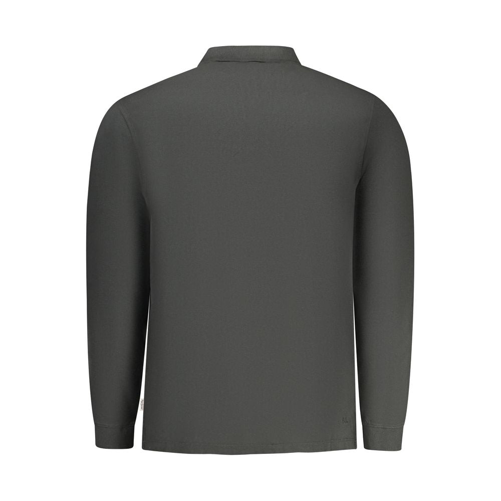 Pepe Jeans Black Cotton Men Polo Shirt | Regal Royce