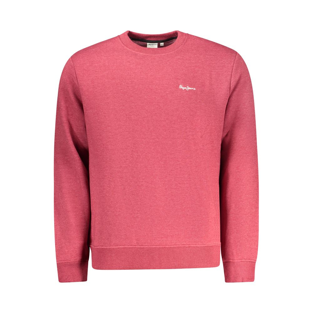 Pepe Jeans Rosso Cotton Men Sweatshirt | Regal Royce