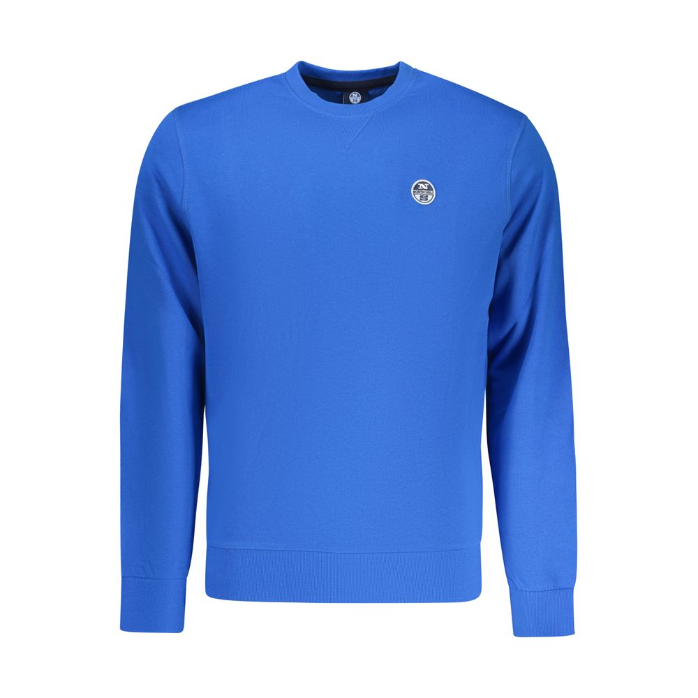 North Sails Blue Cotton Mens Sweatshirt | Regal Royce