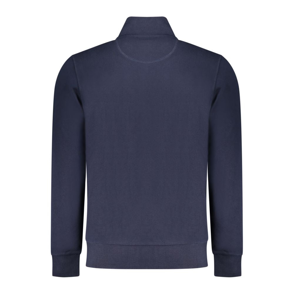 North Sails Blue Cotton Men Sweatshirt | Regal Royce