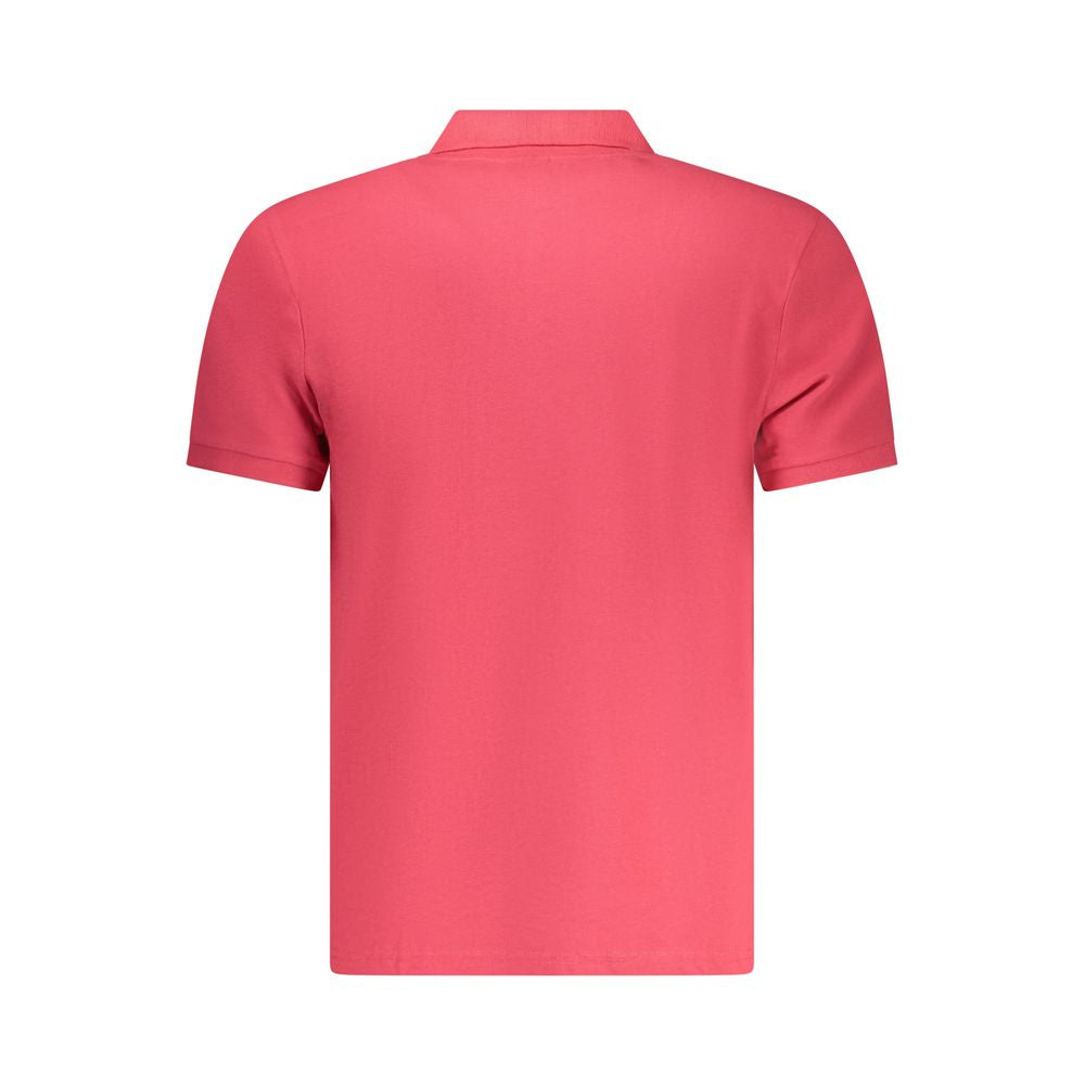 North Sails Red Cotton Men Polo Shirt | Regal Royce