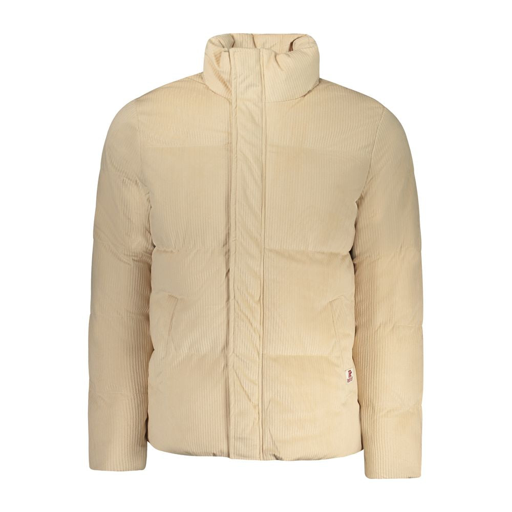 Rifle Beige Polyester Men's Jacket | Regal Royce