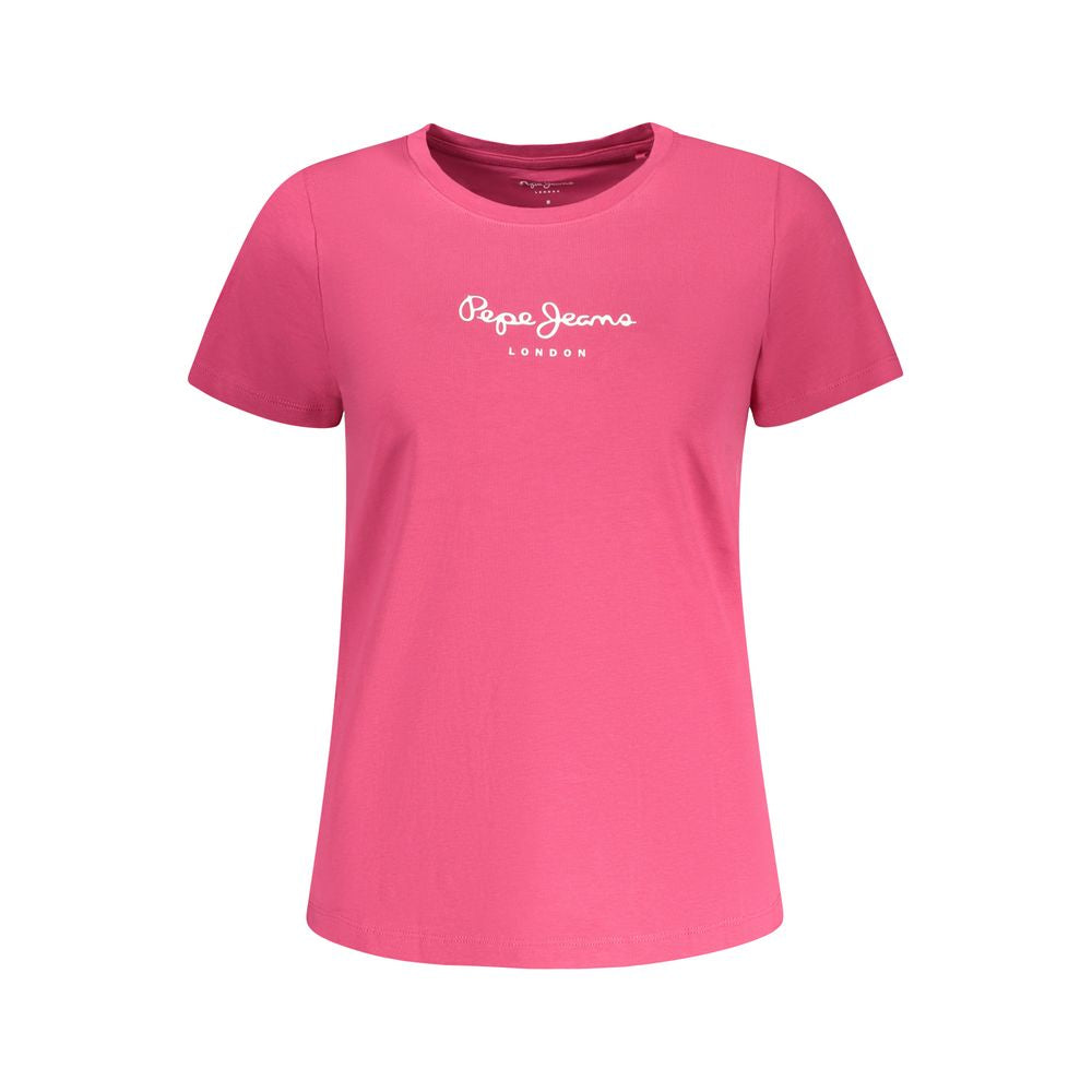 Pepe Jeans Rosa Cotton Women T-Shirt | Regal Royce