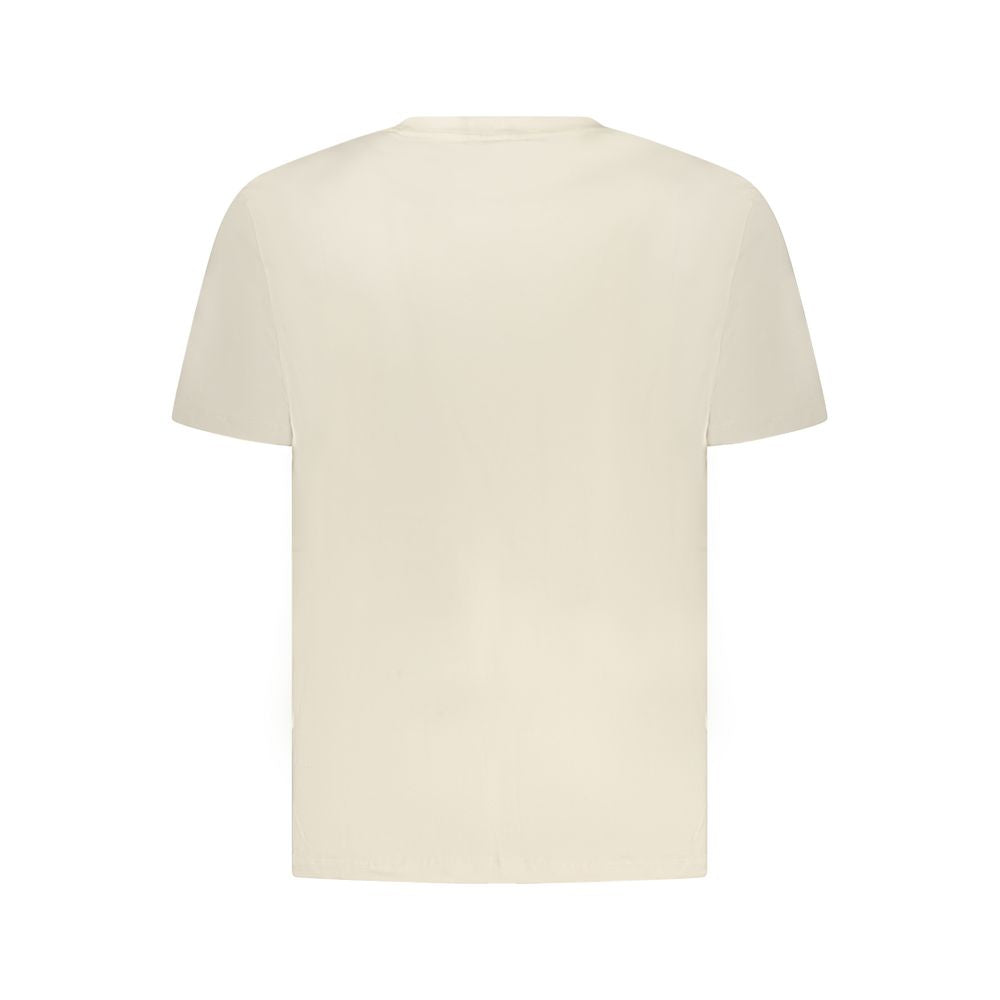 Pepe Jeans Beige Cotton Men's T-Shirt | Regal Royce