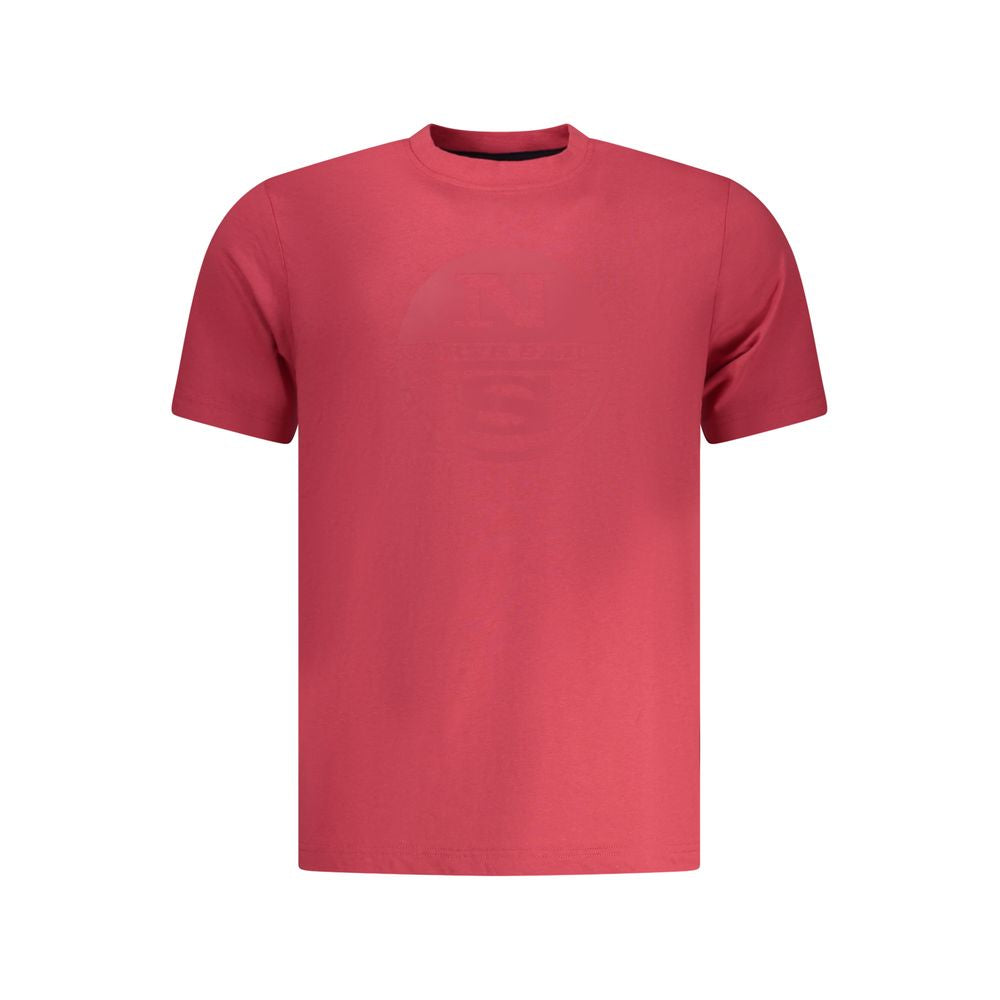 North Sails Rosso Cotton Men T-Shirt | Regal Royce