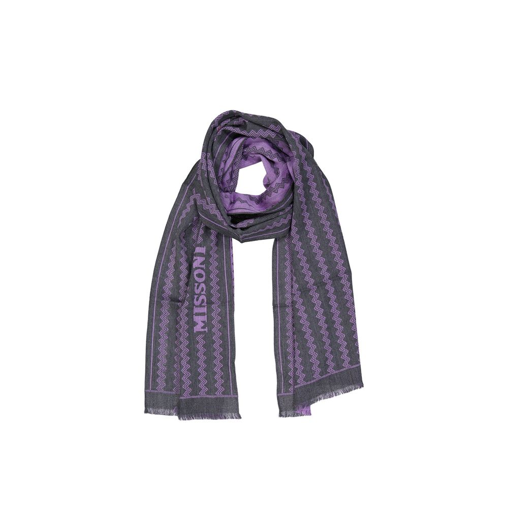 Missoni Gray Wool Scarf | Regal Royce