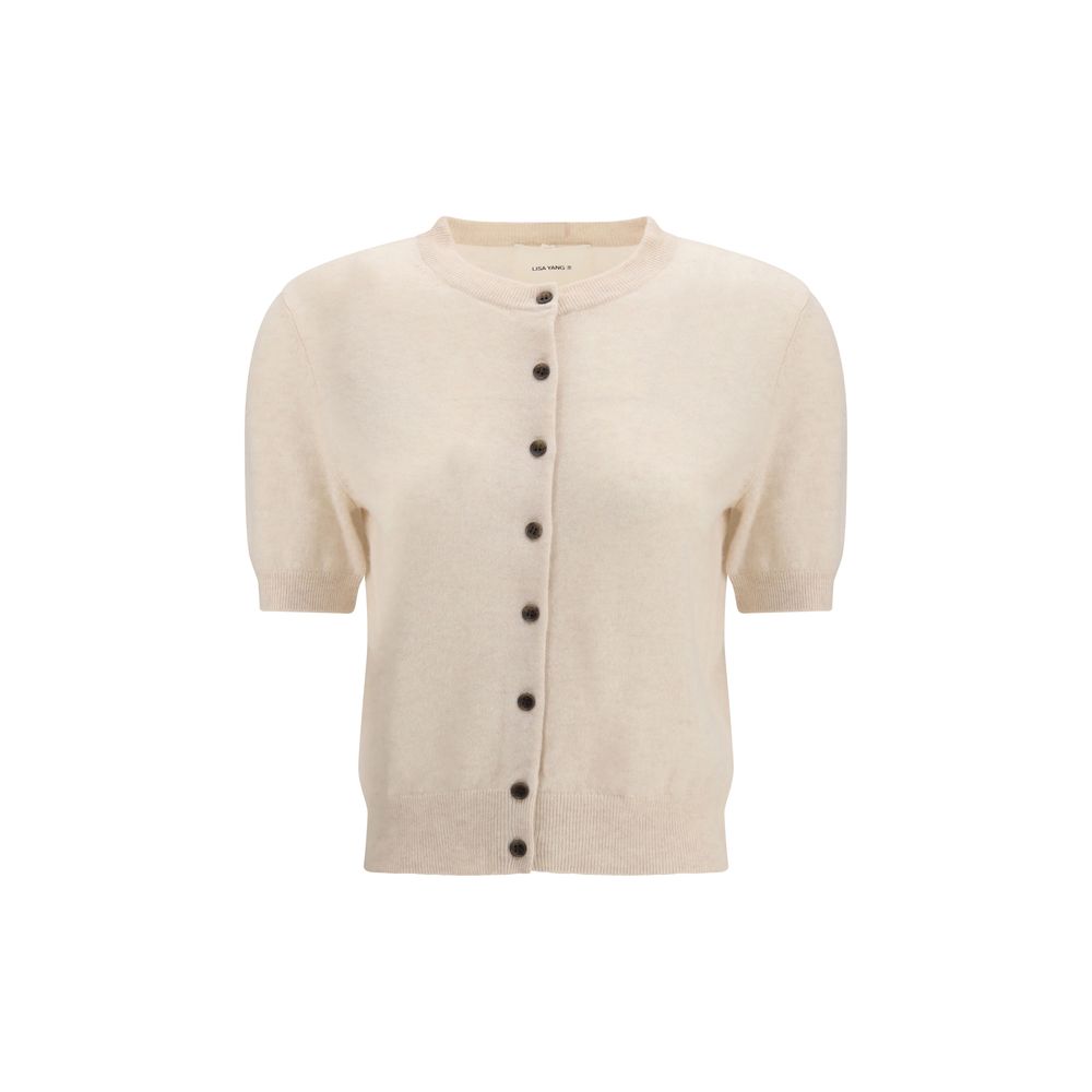 Lisa Yang Cream Cashmere Cardigan | Regal Royce