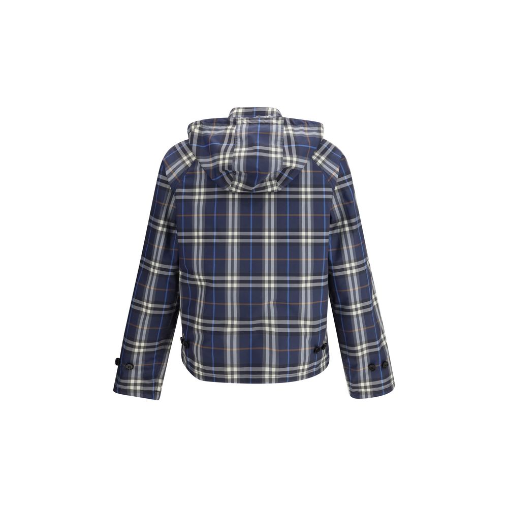 Burberry Blue Polyester Jackets And Coat | Regal Royce