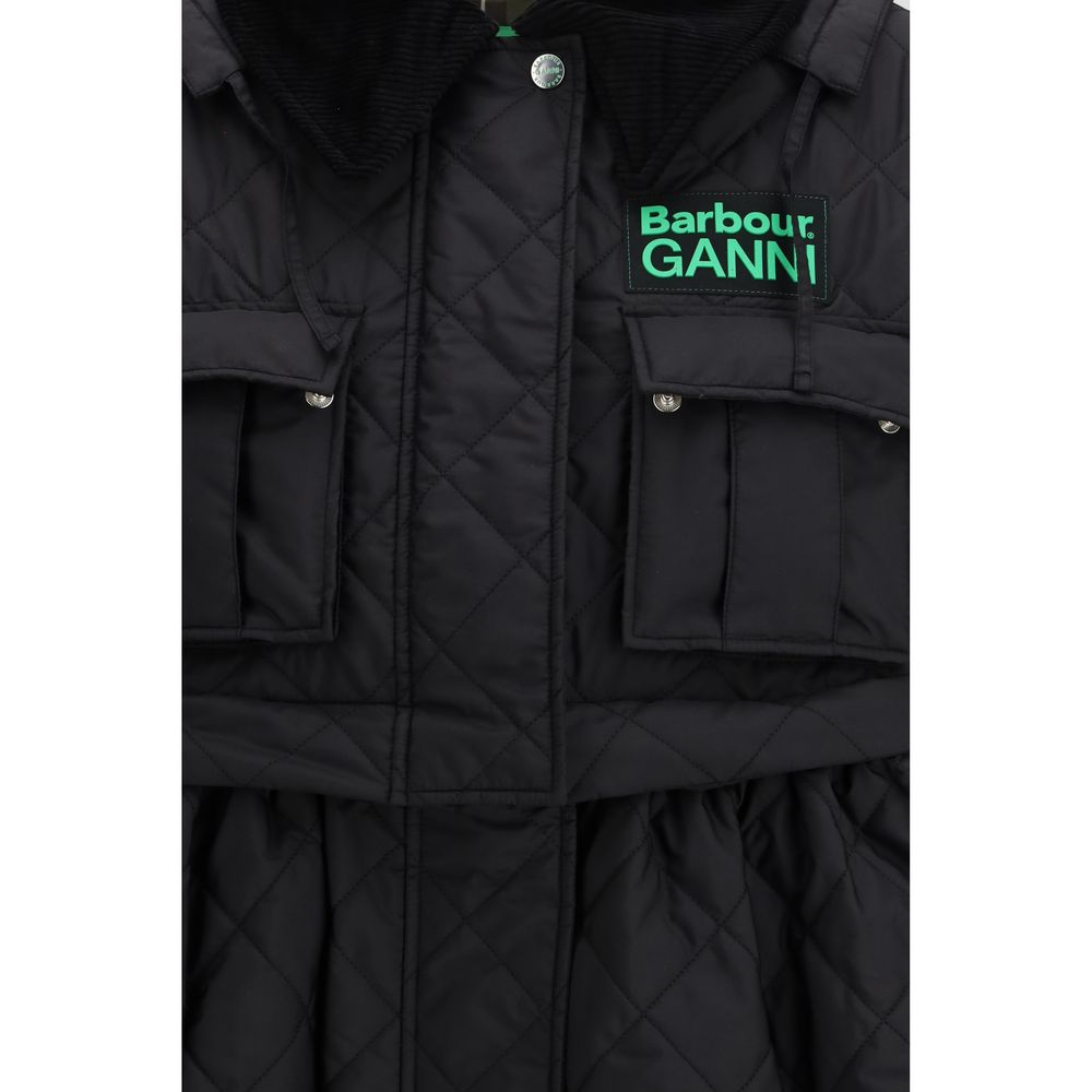 Barbour Black Polyester Coat | Regal Royce