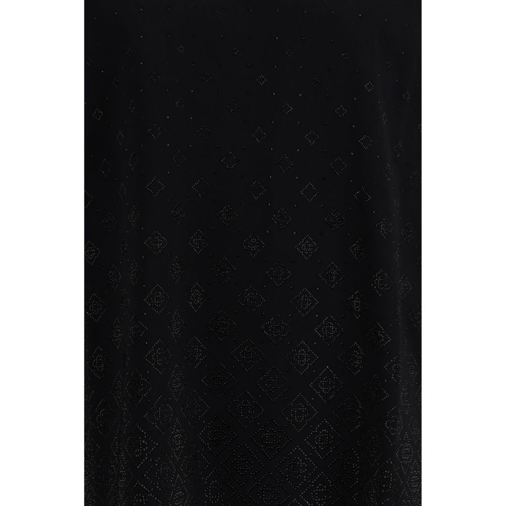 Casablanca Black Cotton T-Shirt | Regal Royce