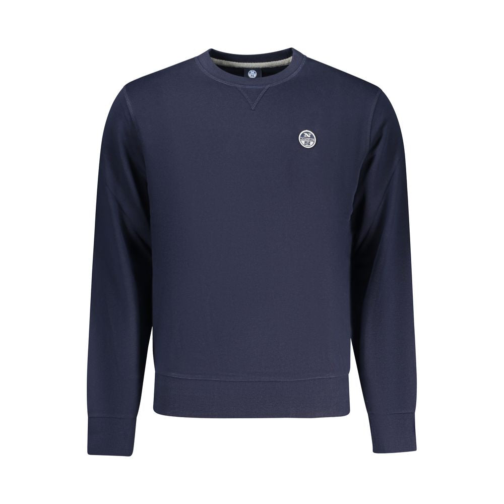 North Sails Blue Cotton Men's Sweatshirt | Regal Royce