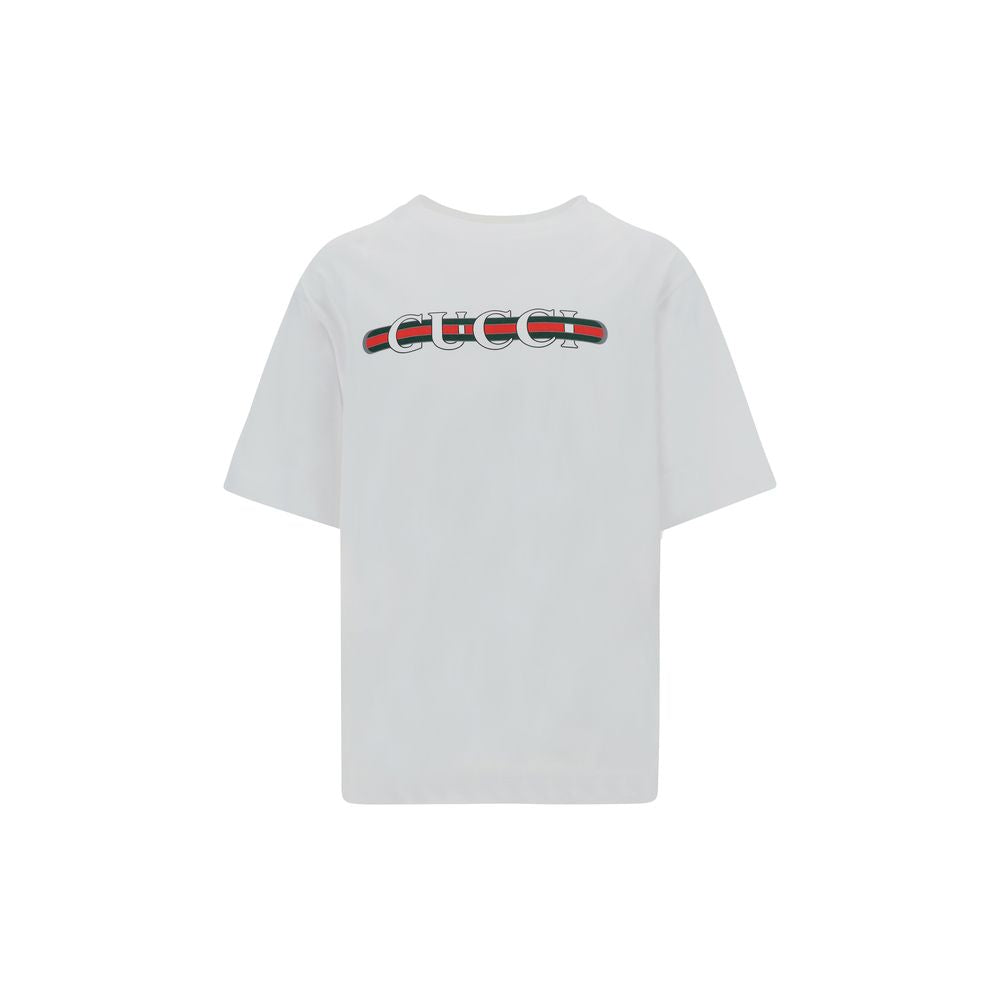 Gucci White Cotton T-Shirt | Regal Royce