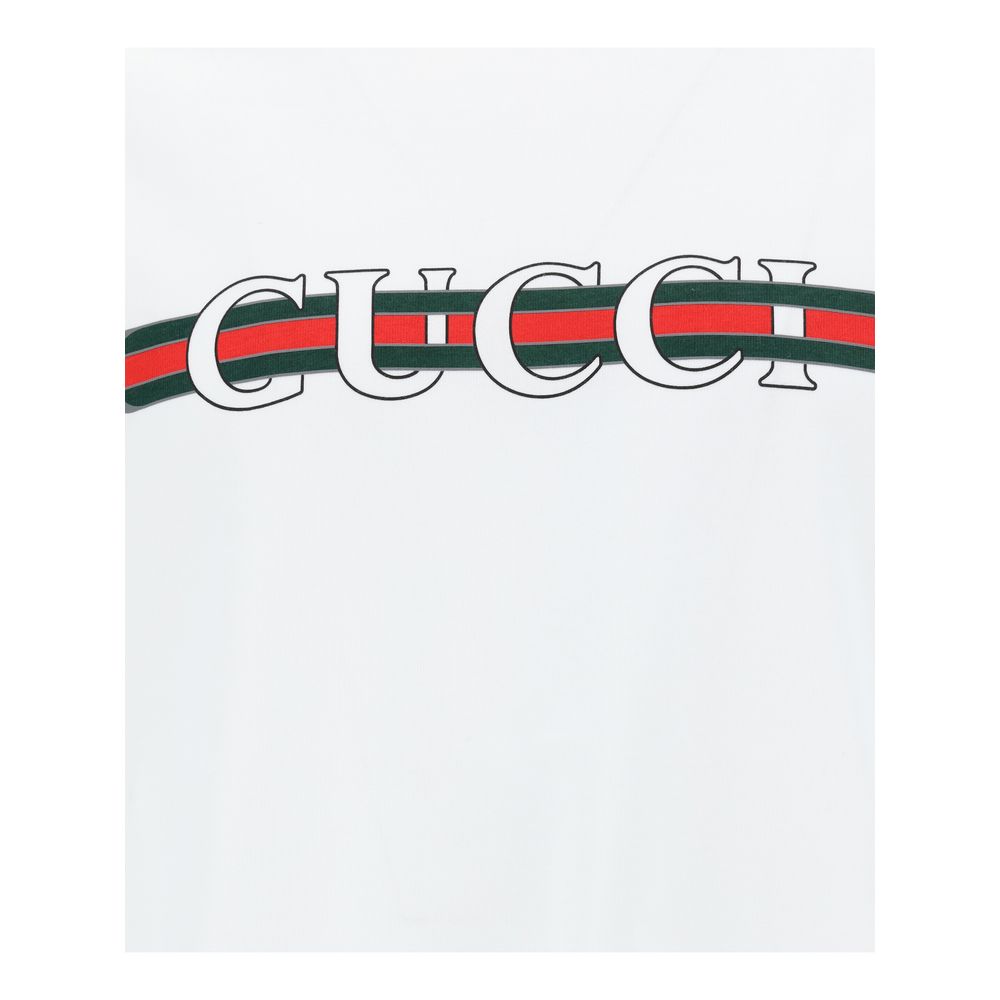 Gucci White Cotton T-Shirt | Regal Royce