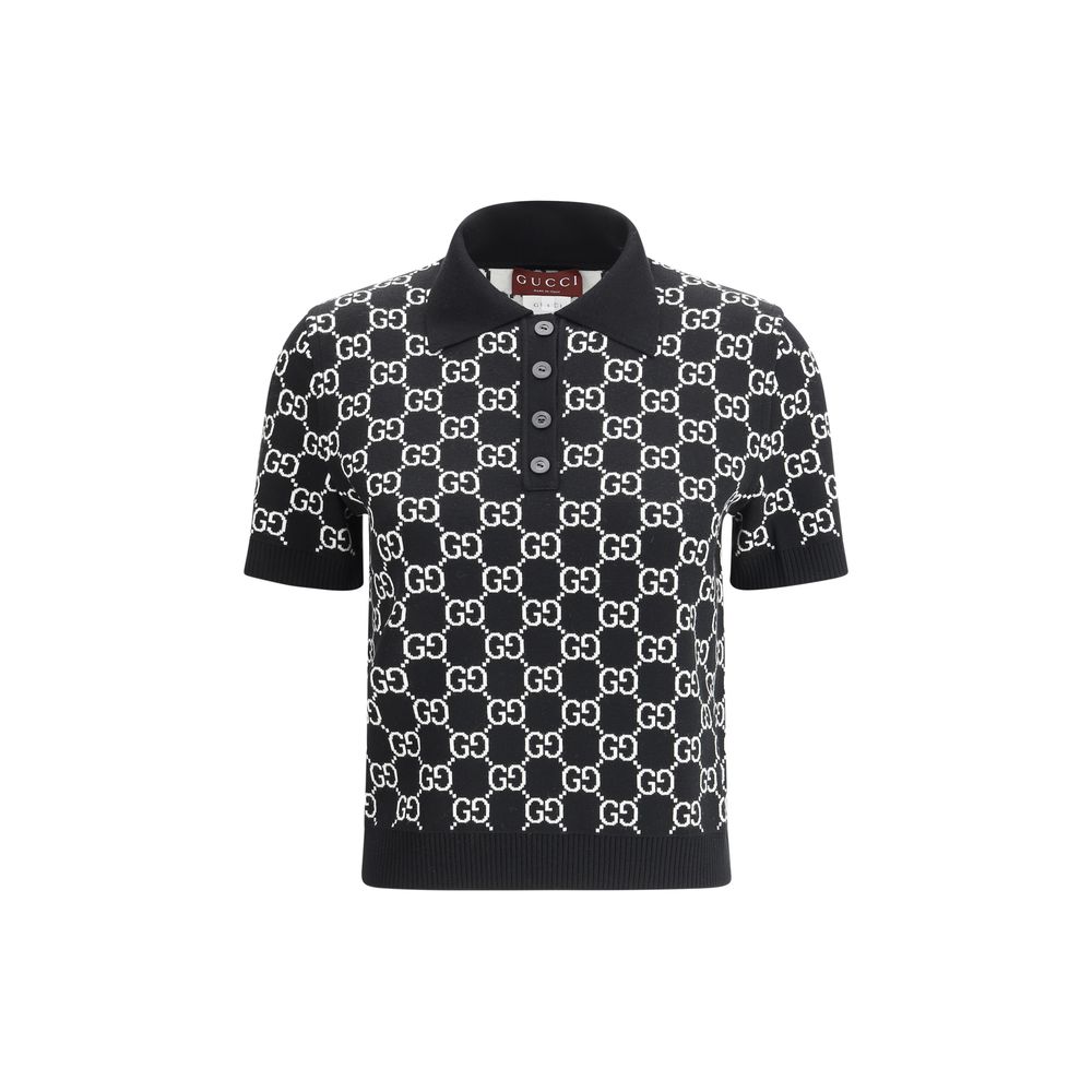 Gucci Black Wool Pattern Shirt | Regal Royce