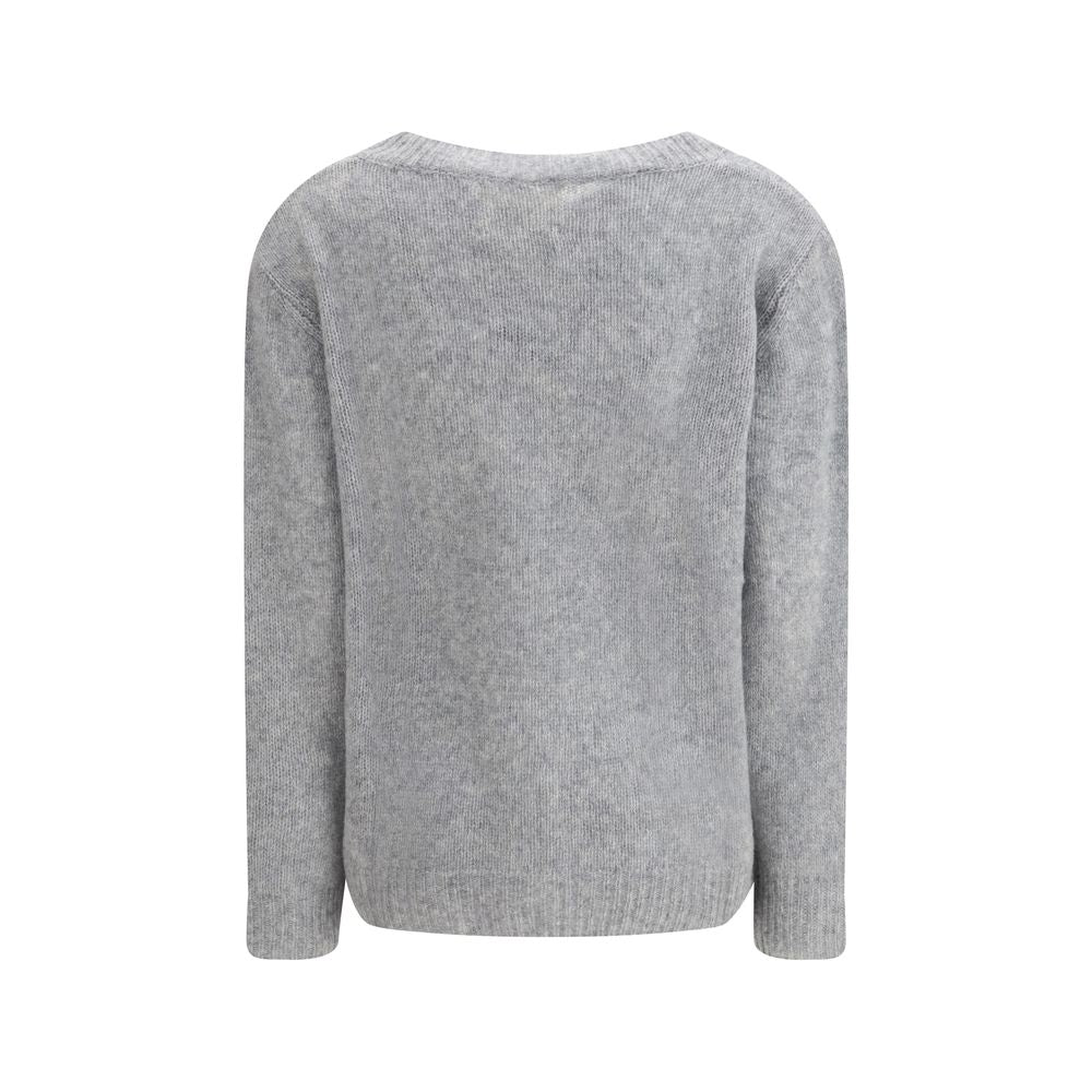Lisa Yang Gray Cashmere Sweatshirt | Regal Royce