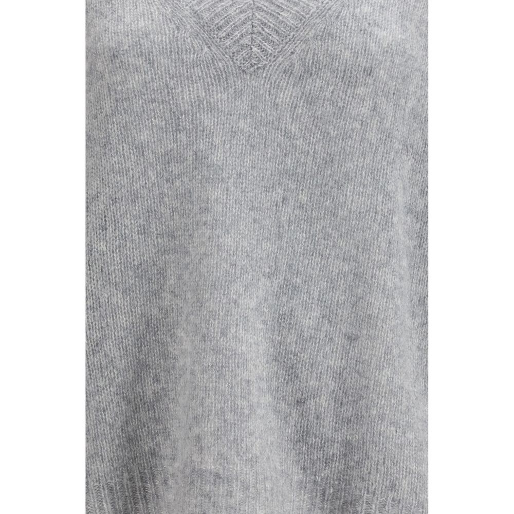 Lisa Yang Gray Cashmere Sweatshirt | Regal Royce