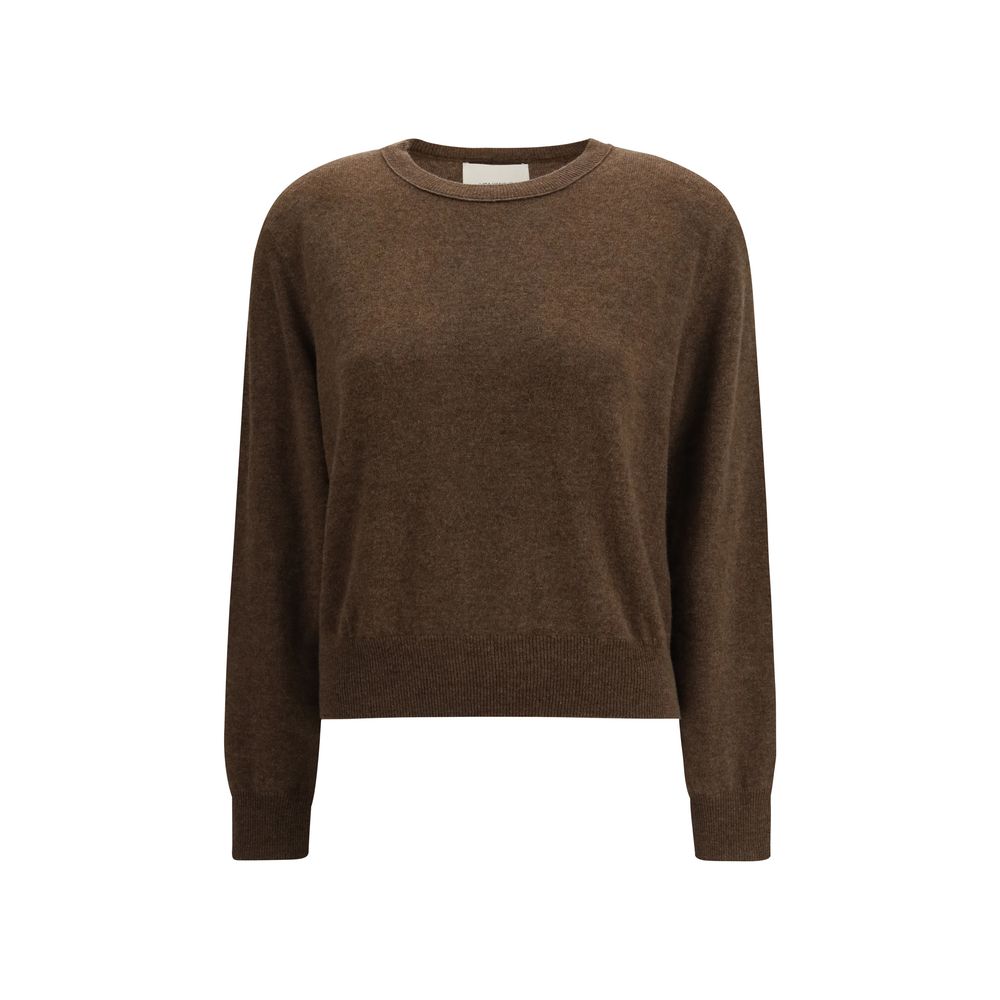 Lisa Yang Brown Fleece Wool Sweatshirt | Regal Royce