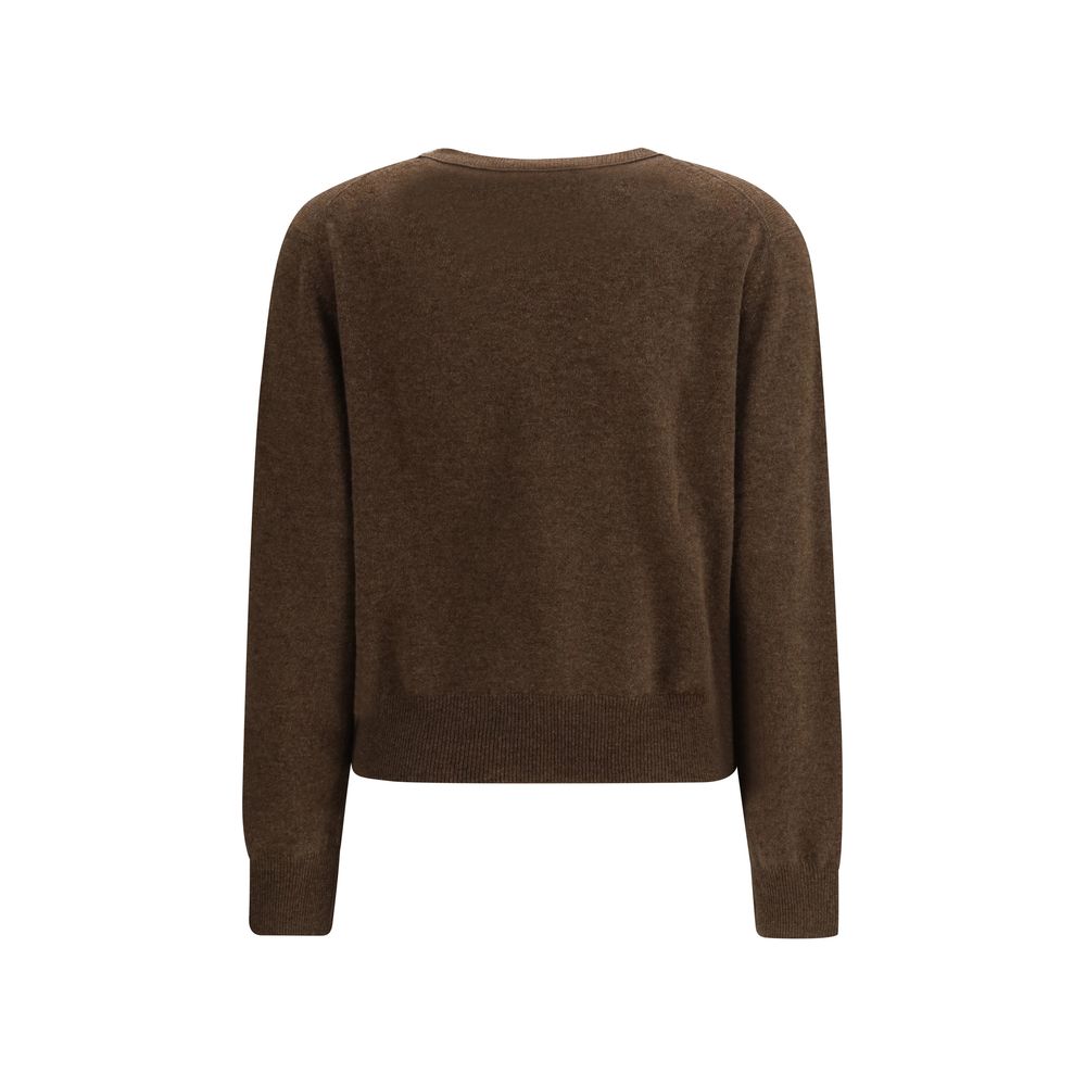 Lisa Yang Brown Fleece Wool Sweatshirt | Regal Royce