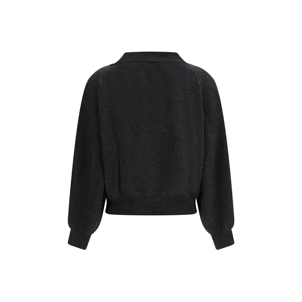 Lisa Yang Gray Cashmere Sweatshirt | Regal Royce
