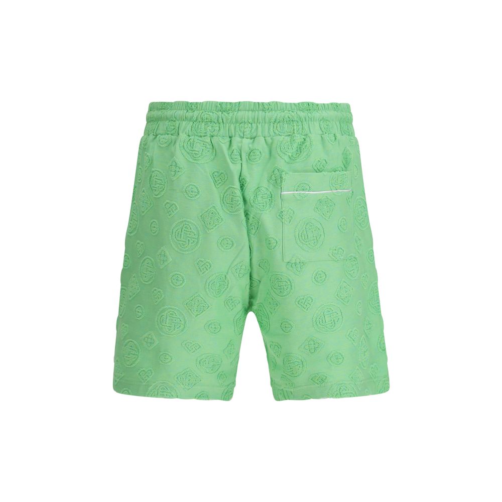 Casablanca Bicolor Cotton Bermuda Shorts | Regal Royce