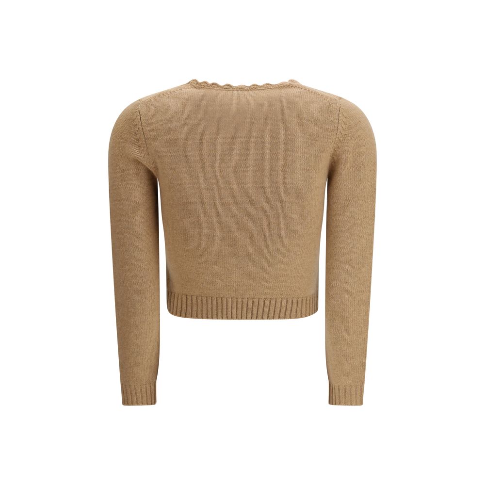 Chloé Brown Wool Sweatshirt | Regal Royce