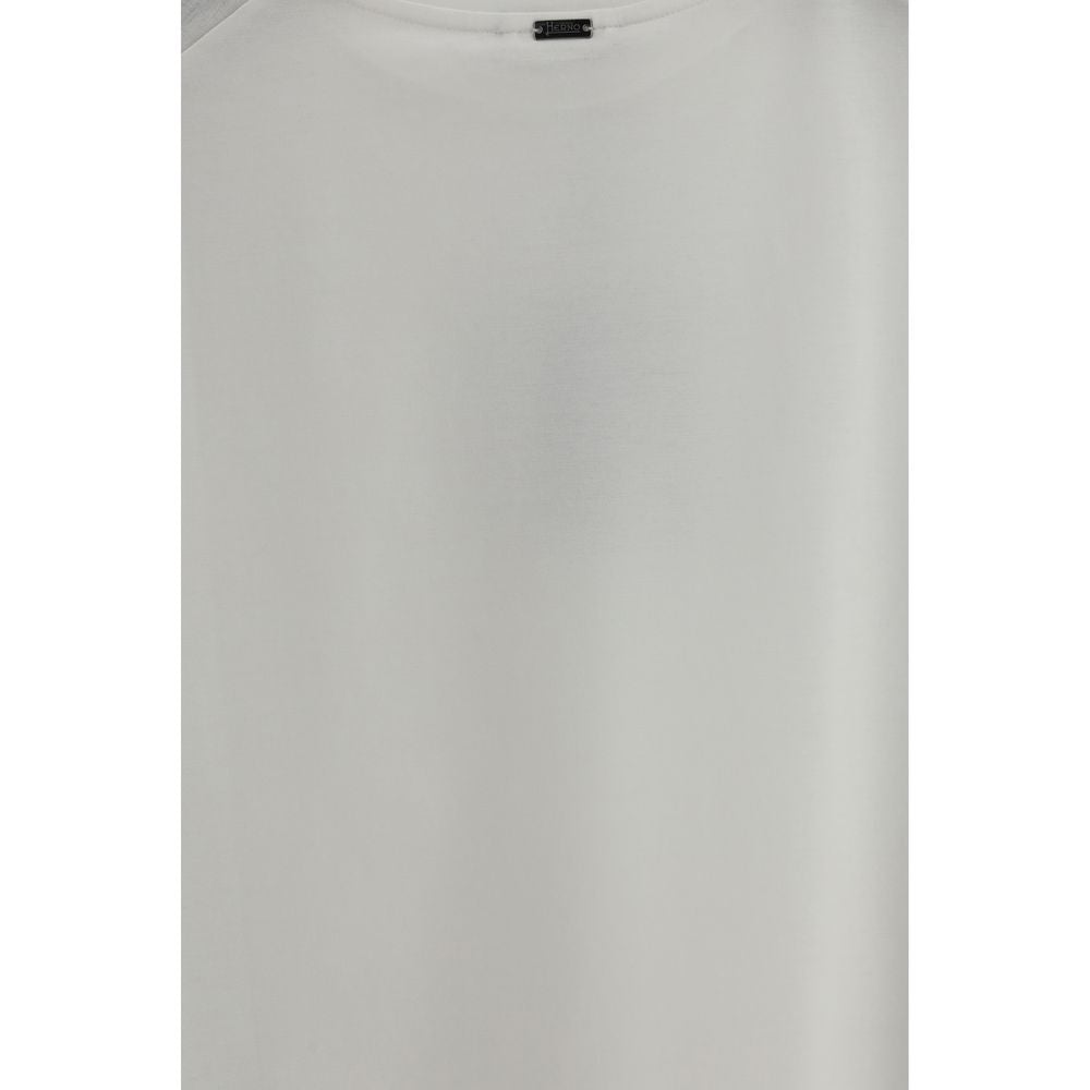 Herno White Cotton T-Shirt | Regal Royce